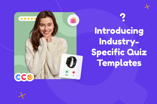 Quizell Product Recommendation Quiz | Transforming the Decision-Making Journey with Quizell: Introducing Industry-Specific Quiz Templates